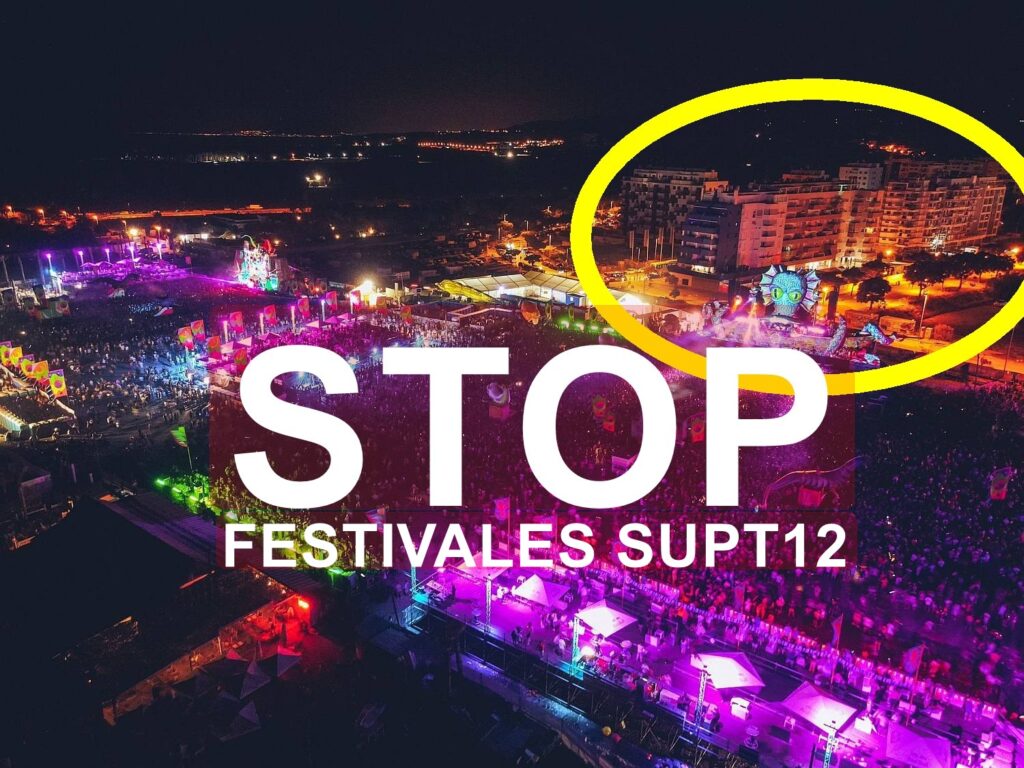 STOP festivales en el supt12